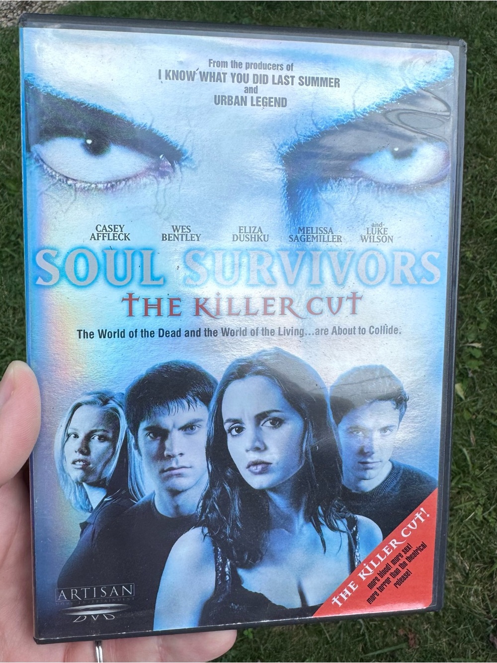 Soul Survivors The Killer Cut DVD 2002 Horror Halloween Eliza Dushku